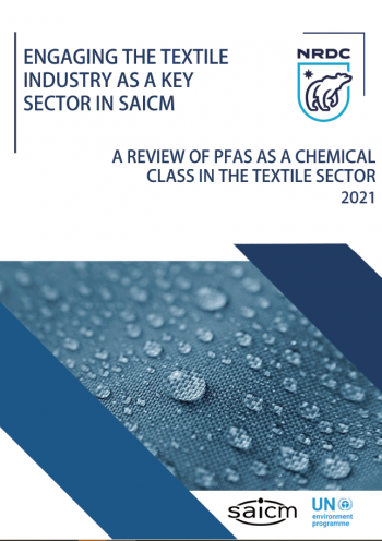 Engaging the textiles industry as a key sector in SAICM: a review of PFAS as a chemical class in the textile sector